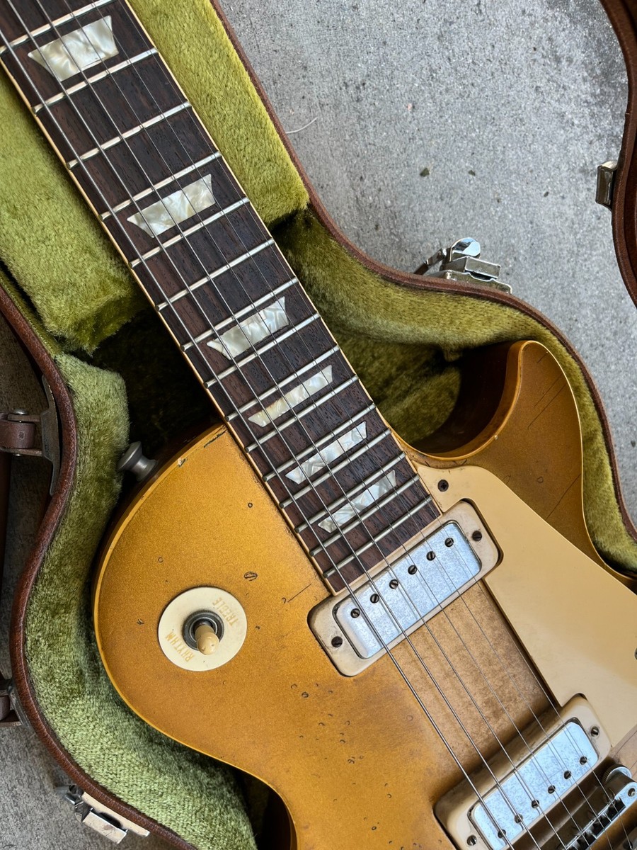 ギター Les Paul Gibson Les Paul Deluxe Blue Sparkle 1974 – Chicago Music