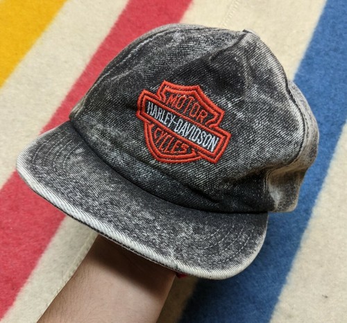 Denim Strapback Hat 