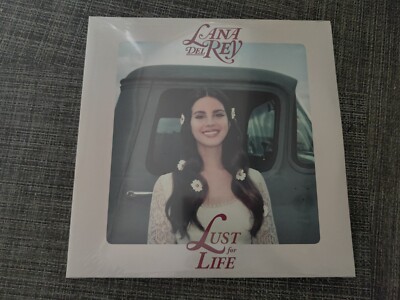 Lana Del Rey Lust For Life Coke Bottle Clear Vinyl 2 LP Ready To Ship