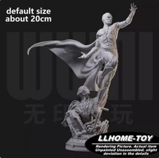 Anime Superhero Vision VS Ultron Robot Fight 3D Print GK Figure DIY Model