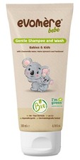 Evomere bebe Gentle Shampoo and Wash 200 mL / 6.76 fl. oz.