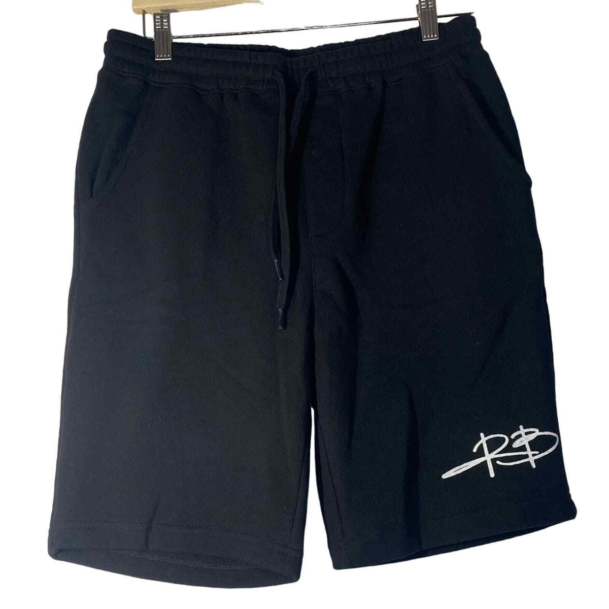 RSVP Gallery black fleece gym Shorts NWOT men sz M | eBay
