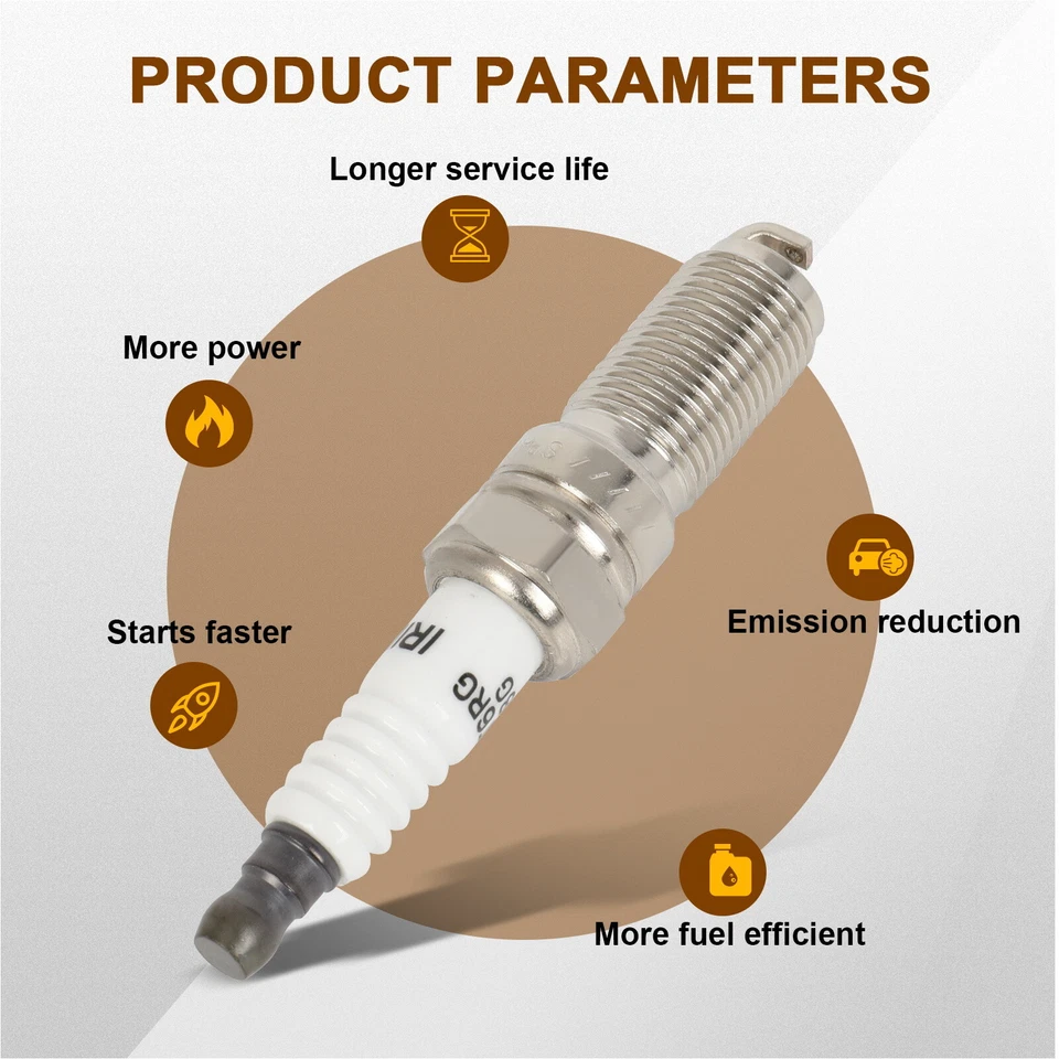 4x Bujías de iridio para Land Rover Range Rover Evoque 2,0 L 2012-2017 91794 Foto 3 de 4