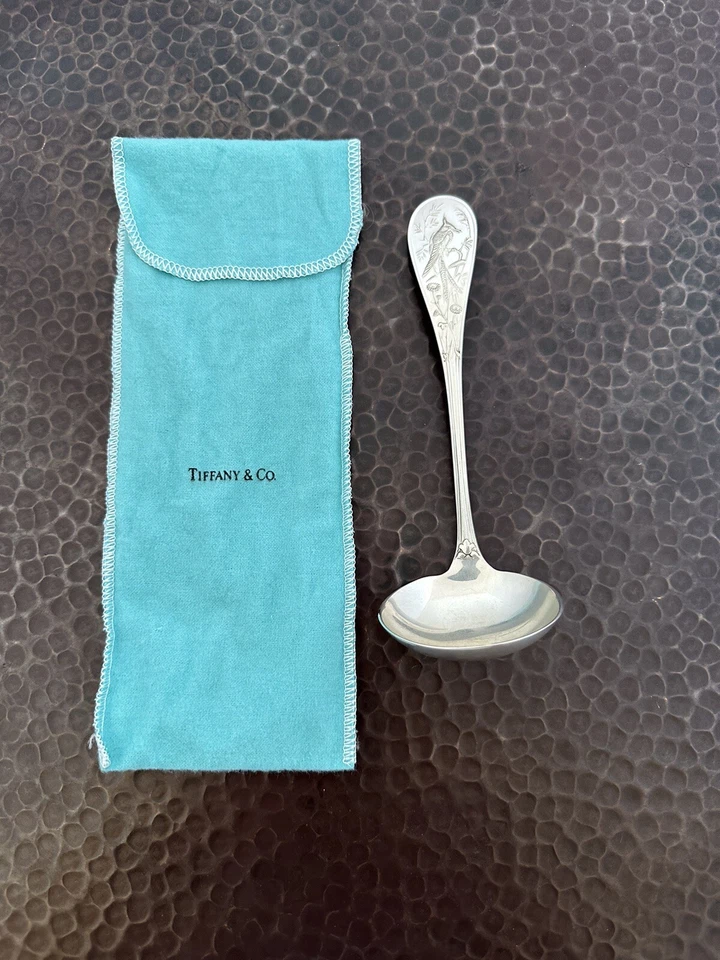 Concha de molho maciço vintage Audubon (prata esterlina, 1956) por Tiffany & CO - Imagem 4 de 4