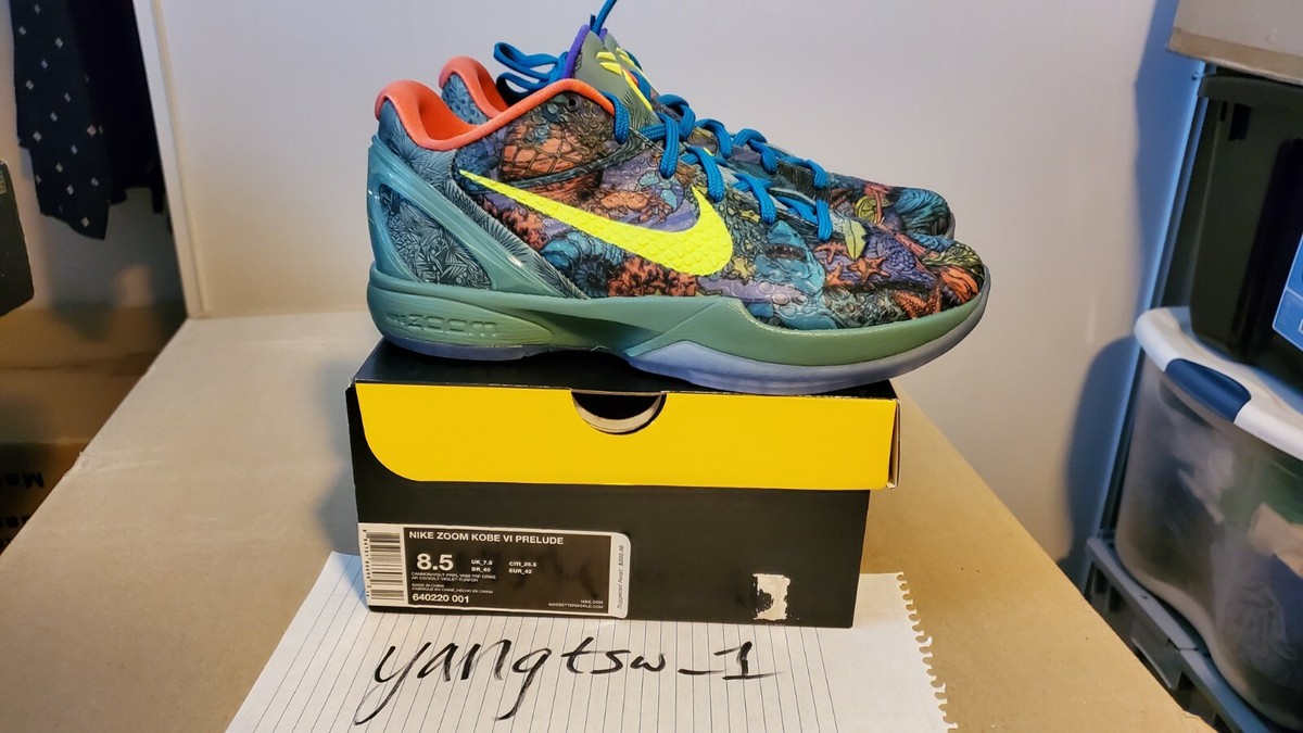 Size 8.5 - Nike Zoom Kobe 6 Prelude for sale online | eBay