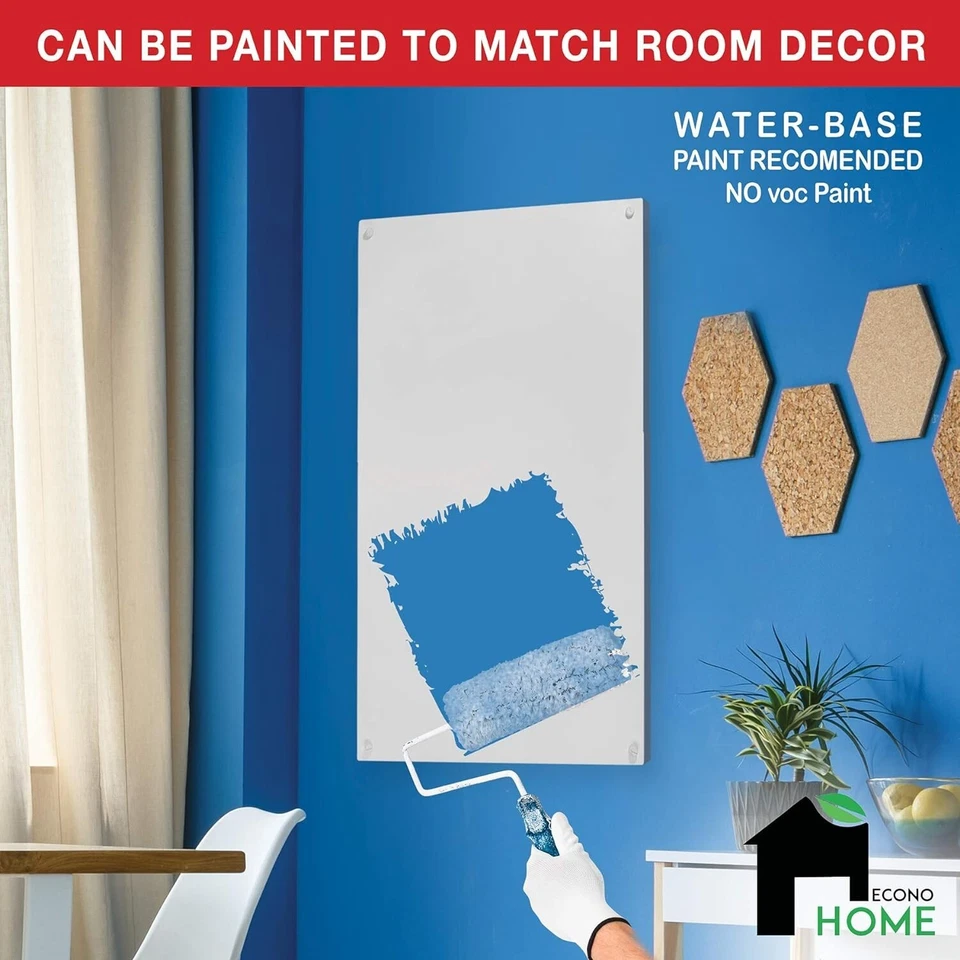 EconoHome Wall Mount Space Heater Panel - with Thermostat - 600 Watt - Image 4 of 4