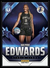 2026 Instant Unrivaled Aaliyah Edwards STUDIO STARS 1/182 SP Lunar Owls BC #17