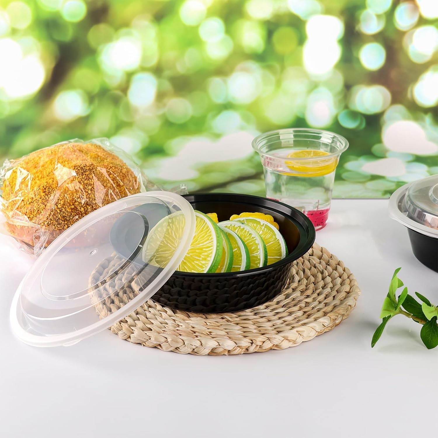 Meal Prep Containers Reusable 10 Pack-29 oz Food Storage Containers with Lids To