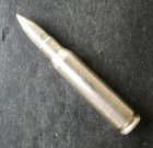 2oz Silver Piece Fashioned as a 308 Round