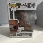 Funko Pop! Star Wars Wicket W. Warrick Amazon Exclusive #290 w/Pin