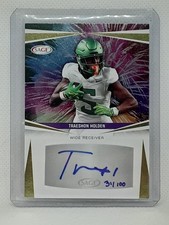 Traeshon Holden 2025 SAGE HIT - Autographs Gold AUTO (31/100) - Oregon Ducks
