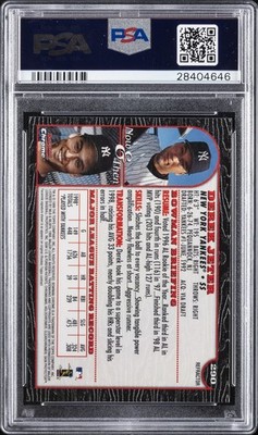その他 DEREK JETER 1999 BOWMAN CHROME REFRACTOR 1999 BOWMAN CHROME REFRACTOR #290 DEREK JETER PSA 9 | eBay