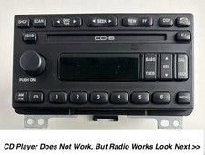 Ford Radio 6 Disc Cd Player Amfm Explorer Mustang 1l2f-18c815-bd For Parts 