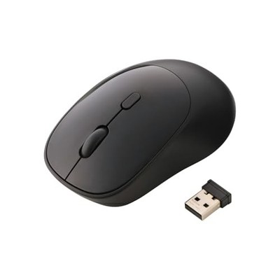 ELECOM OSMOD Kabellose Maus Leise 2,4 GHz Bluetooth 4 Tasten M-MY20MBSBK-G