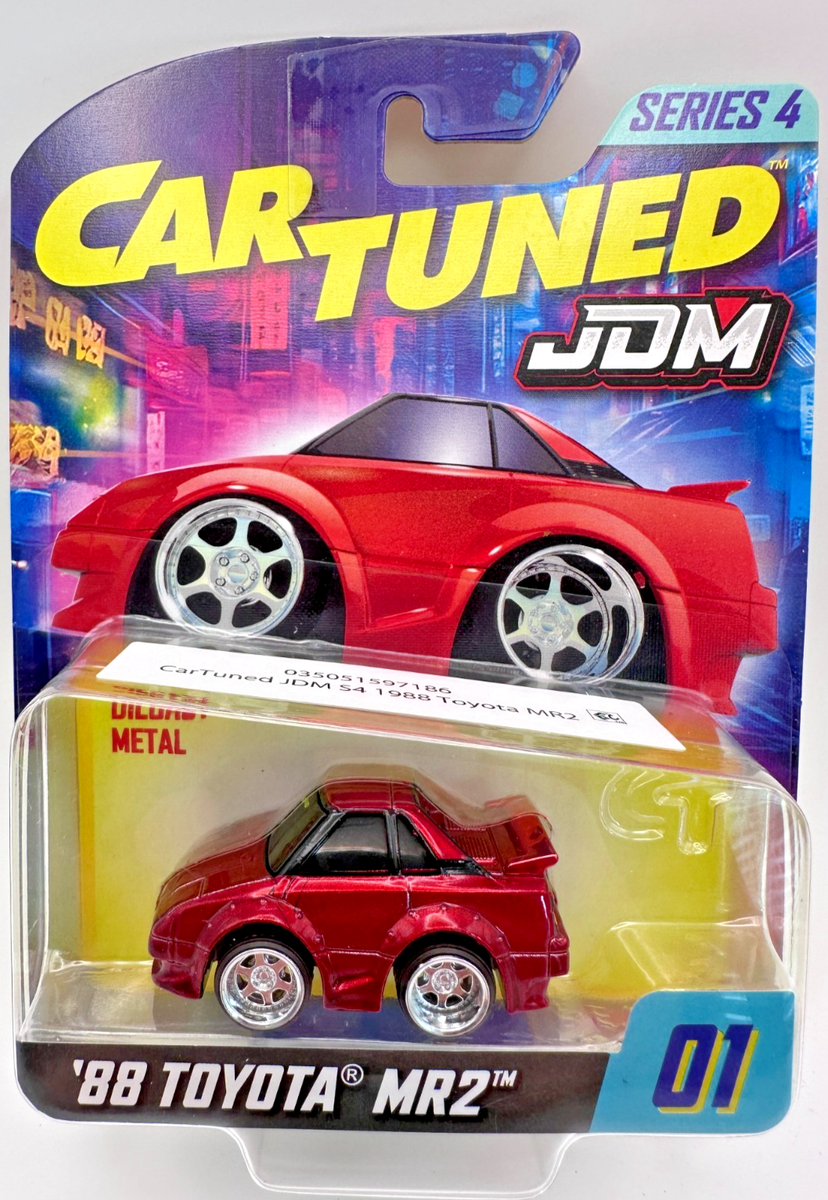 Car Tuned Series 4 JDM '88 Toyota MR2 #01 Super Red New 2026