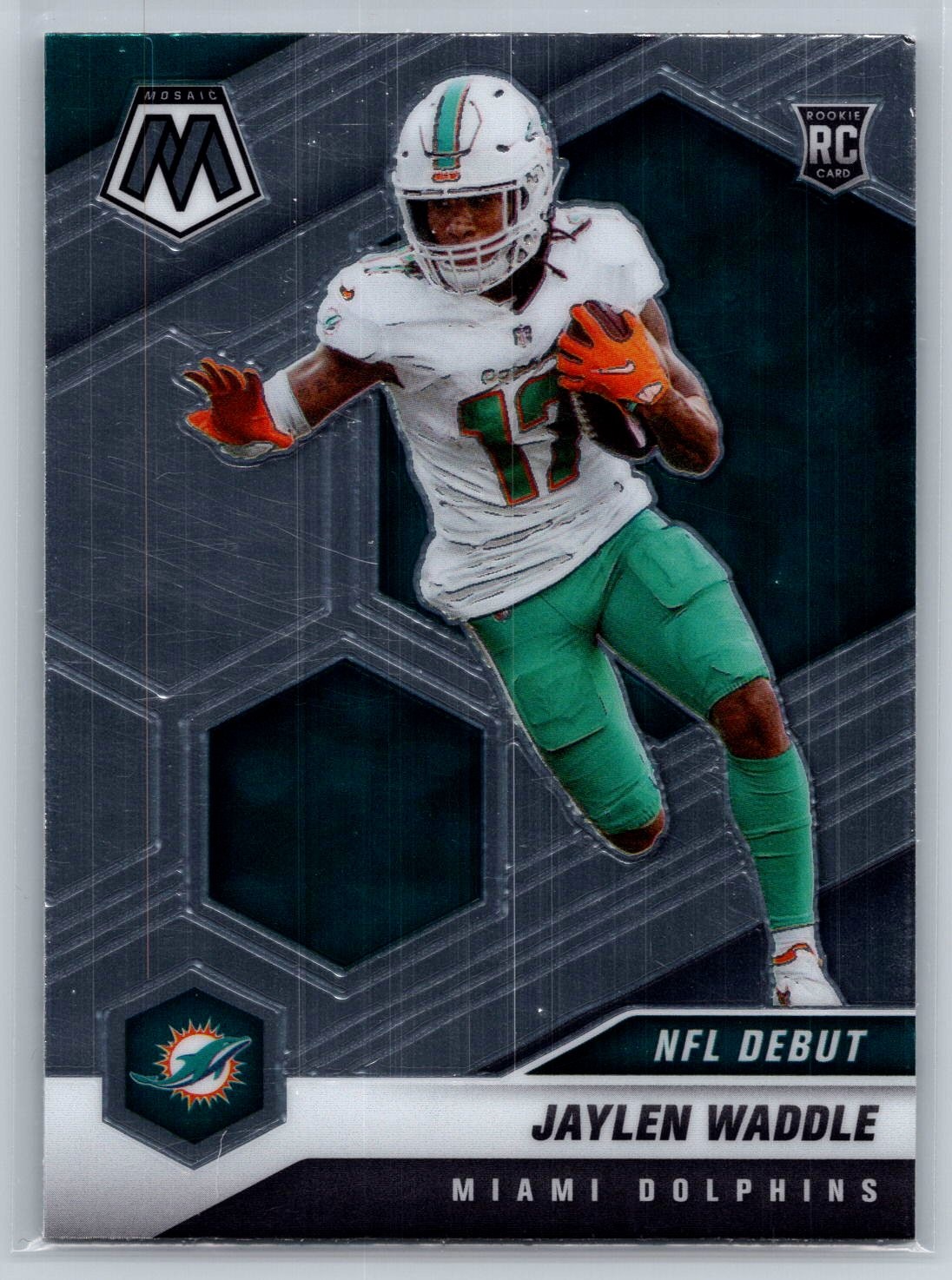 2021 Panini Mosaic #248 Jaylen Waddle