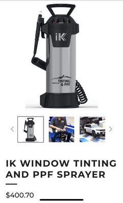 #ad #ad IK WINDOW TINTING AND PPE SPRAYER $300.00