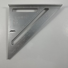 EMPIRE 2990 Aluminum 7" Rafter Framing Speed Square Made In USA