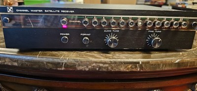 Vintage Channel Master Model 6129 Satellite Receiver 24 Channels