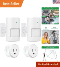 Versatile Motion Sensor Switch with Outlet - Enhance Your Smart Home Experience