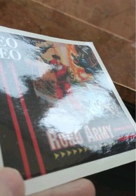 Robo Army Neo Geo Aes SNK insert stickers sticker label  