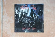 Nikki Sixx Signed Autographed Motley Crue Girls Girls Girls 45 Record The Dirt