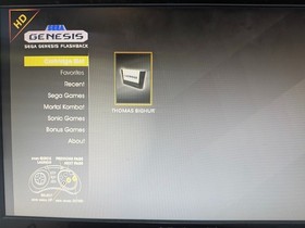 Sega Genesis Flashback HD Console Built-In Games, Cartridge & Controllers Bundle