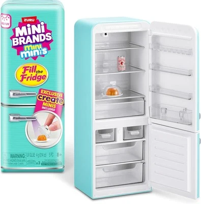 Mini Brands Zuru Mini Minis FILL THE FRIDGE Playset Series 1
