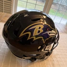 Ray Lewis Autographed Baltimore Ravens SPEED FLEX Authentic Helmet Beckett🔥🔥🔥