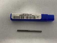 NEW Atrax 1/8” x 7/8” 140° Point Solid Carbide Straight Flute Drill Bit 85259083