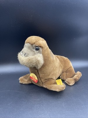 Steiff Wally Walross 1170/16 ca. 20 cm Kuscheltier Plüschtier gebraucht RAR