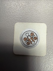 VTG original LEGO 6977 Space Insectoids Arachnoid Star Base Silver STICKER SHEET