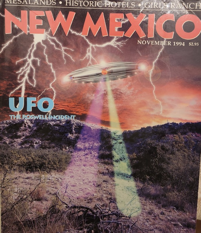 November 1994 New Mexico Magazine UFO the ROSWELL INCIDENT 