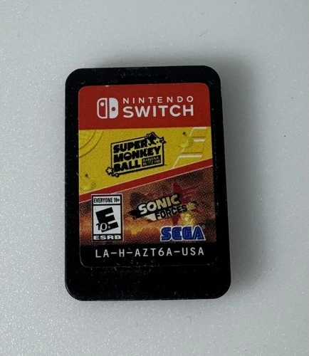 Sonic Forces + Super Monkey Ball: Banana Blitz (Nintendo Switch) 2 Games in 1