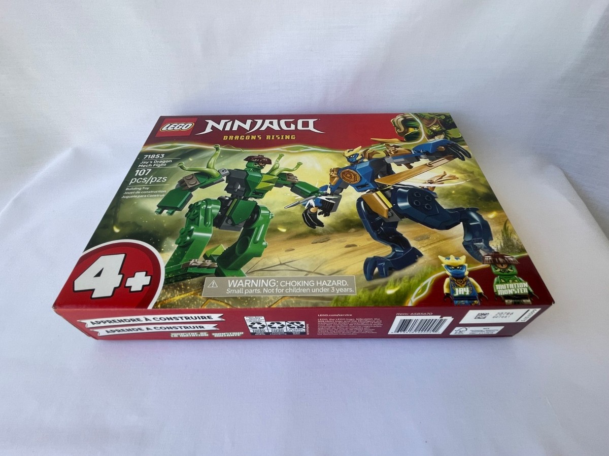 LEGO Ninjago 71853 Jay's Dragon Mech Fight Dragons Rising Set NIB