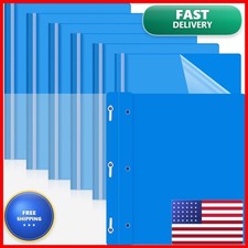 Teling 24 Pcs Clear Front Report Covers 3 Pro...