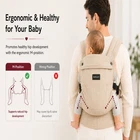 Momcozy Baby Carrier - Ergonomic, Cozy And Lightweight Carrier - 7-44lbs - Khaki