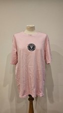 Inter Miami Pink CF Soccer Team T-Shirt "Messi 10" - M