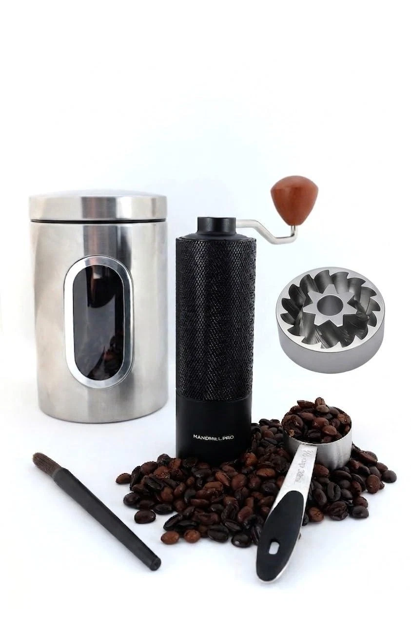 HANDMILL PRO Manual Coffee Grinder - Adjustable Setting for French Press/Espress