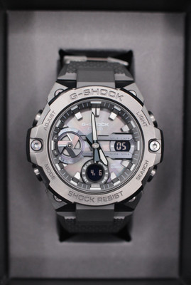 CASIO G-SHOCK GST-B400BB-1AJF G-STEEL Carbon Core Bluetooth Solar Herrenuhr