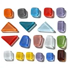 Hadnves 20 PCS Cute Mini Refrigerator Magnets Glass Irregular megnate