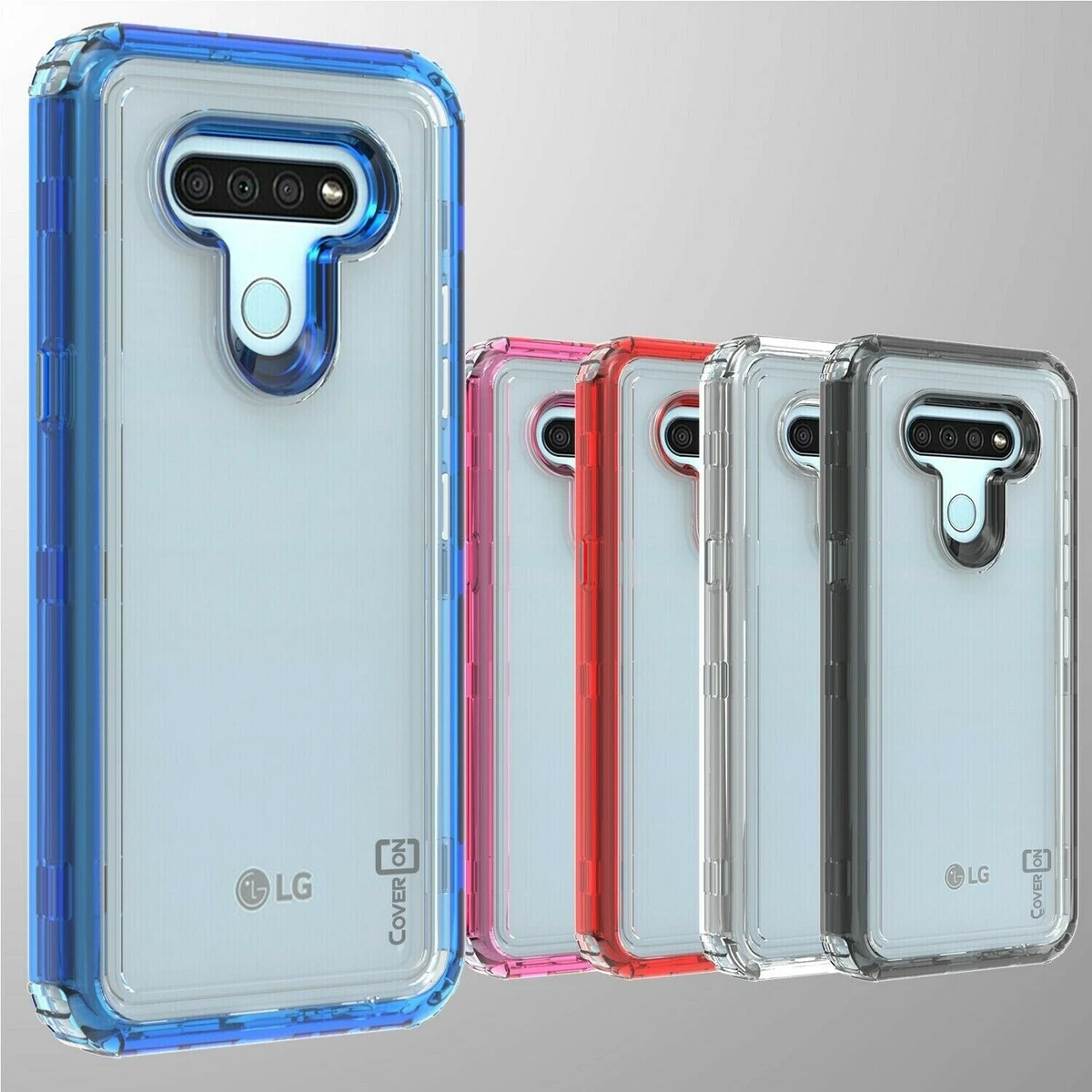 For LG K51 Reflect Case Full Body Tough Military Grade Clear Hard Phone Cover