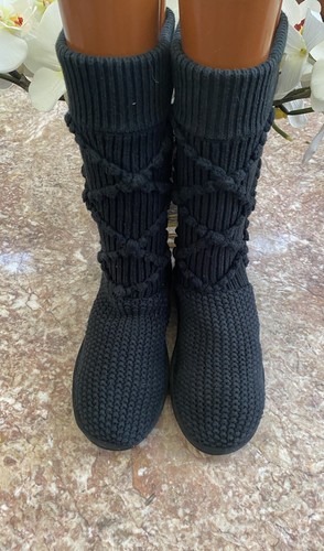 ugg classic argyle knit boots