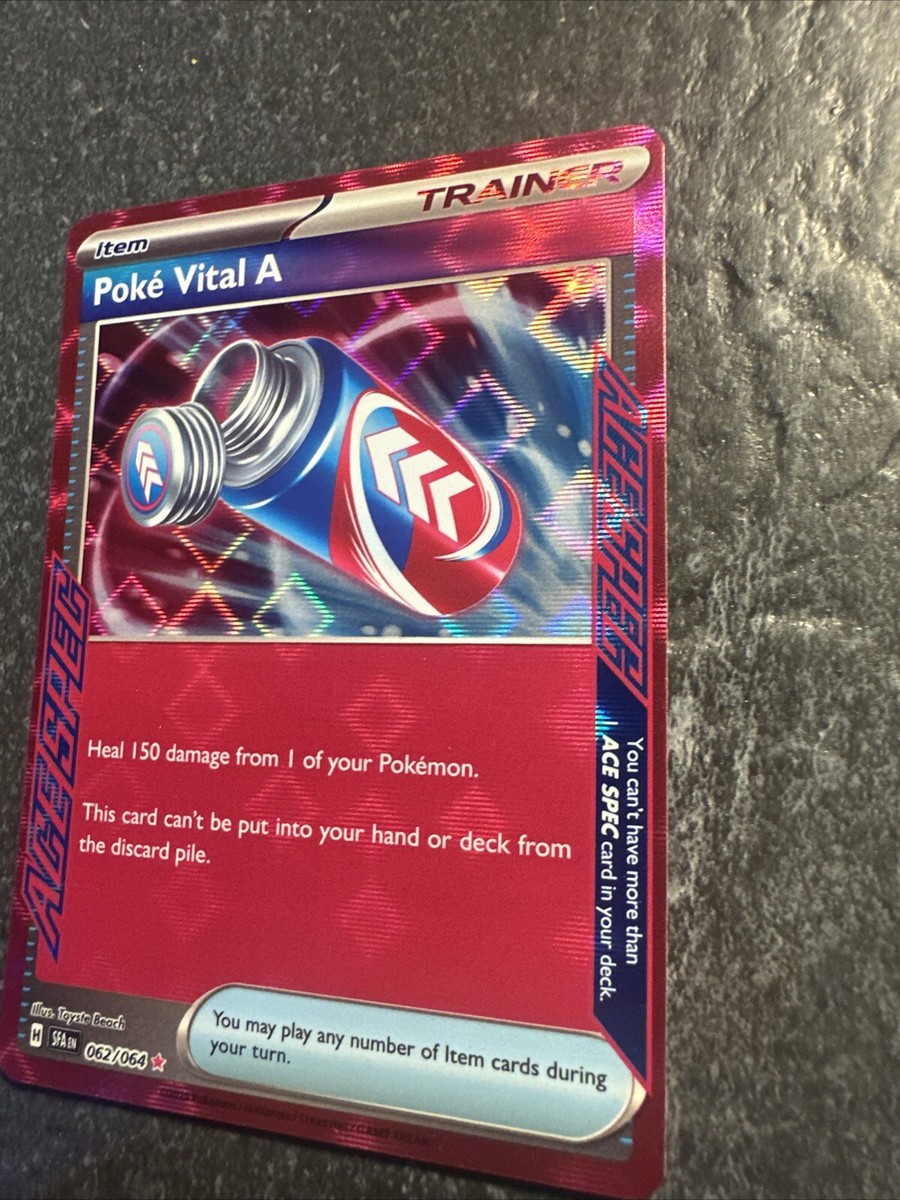 2024 Pokemon S&V Shrouded Fable Trainer Item Poke Vital A 62