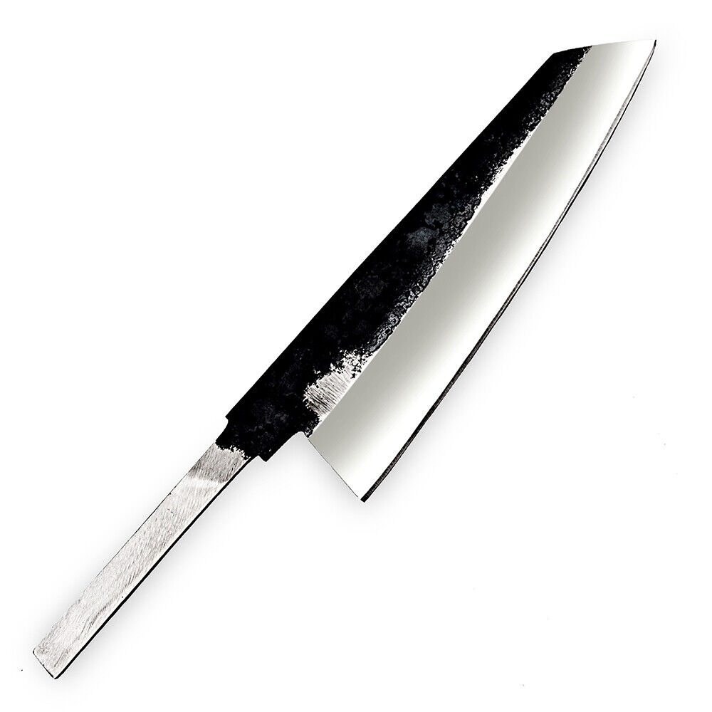 WHITE DEER 1095 Forged Steel Blank Santoku Chef Knife Japanese