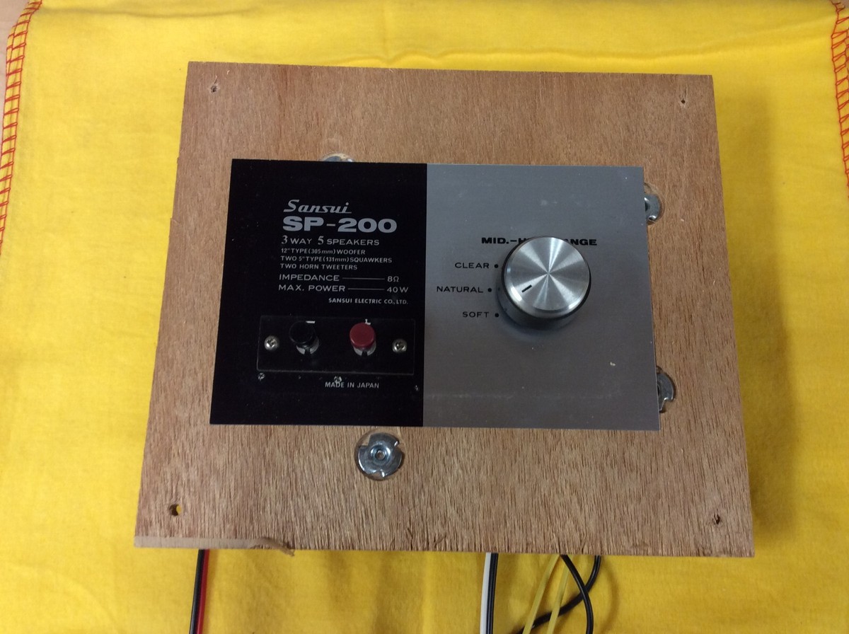 Sansui SP-200 Speaker Crossover- MAY NEED RECAPPED | eBay
