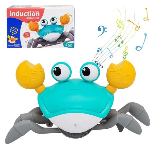 Ultimate Crawling Dancing Crab Toy Interactive Musical Baby Animal Toy Gift Kids - Picture 20 of 26