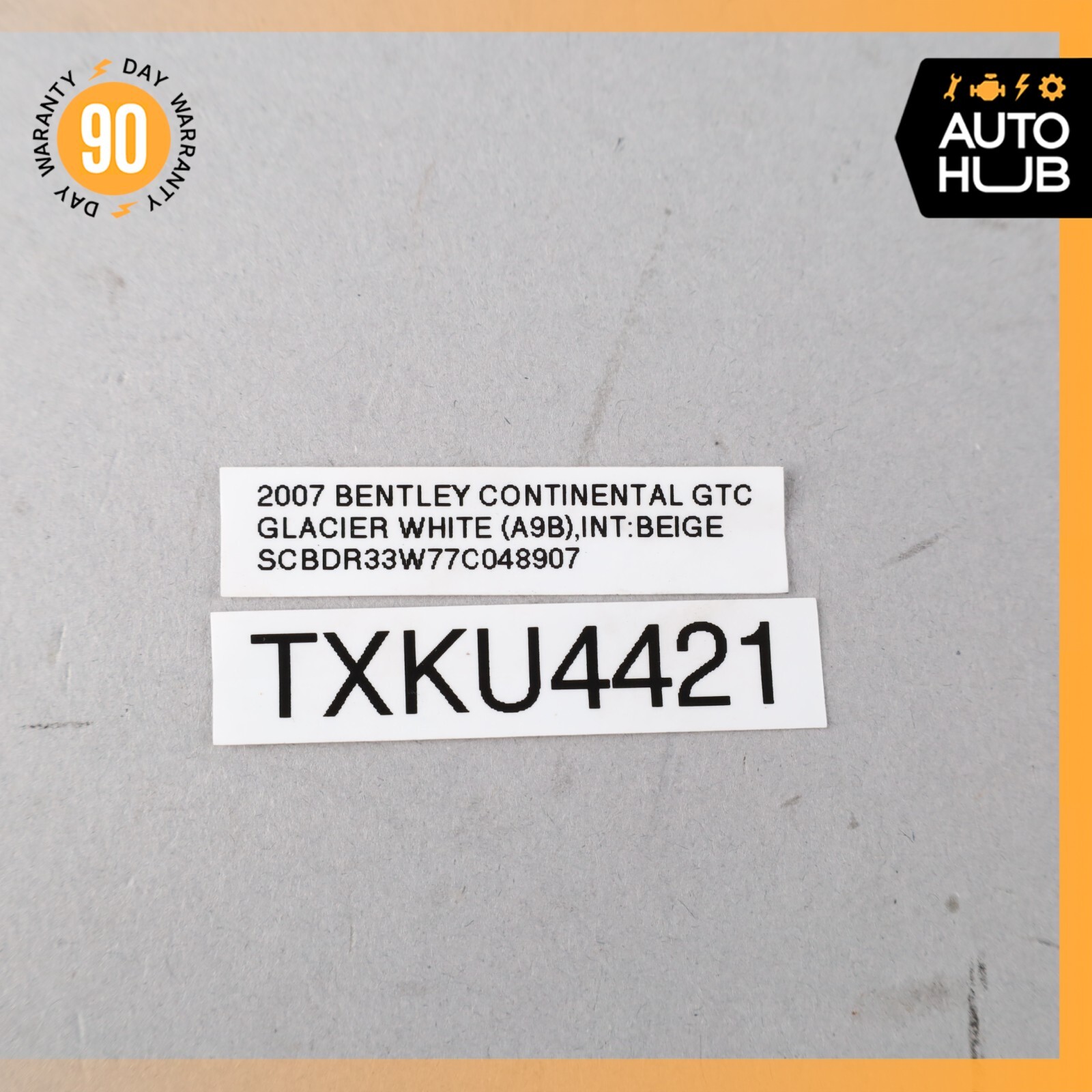07-12 Bentley Continental GTC Speed GT 6.0L W12 Oil Cooling Line Set OEM 60k