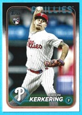 ⚾️ 2024 Orion Kerkering KC Philadelphia Phillies Topps Series 2 #520 MLB 