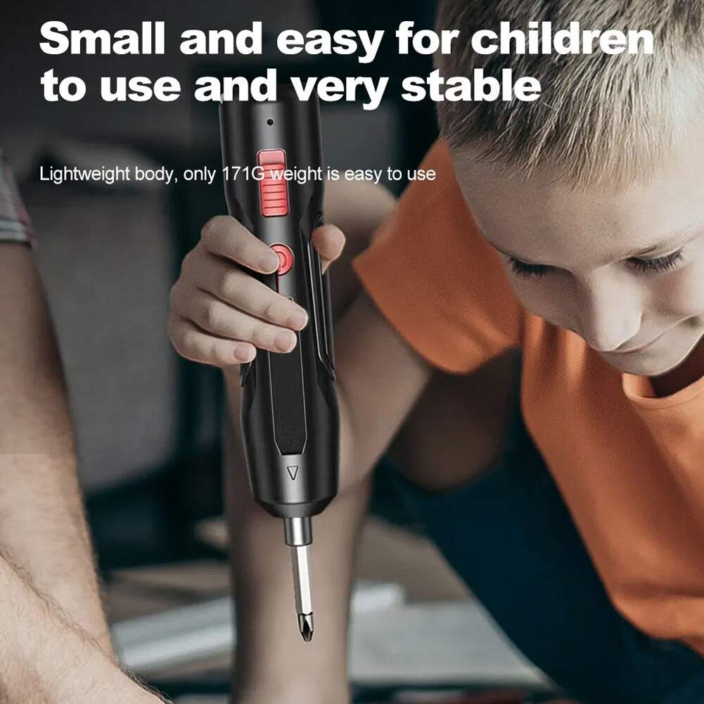 Cordless Precision Electric Screwdriver Set Rechargeable Drill Driver Repair US